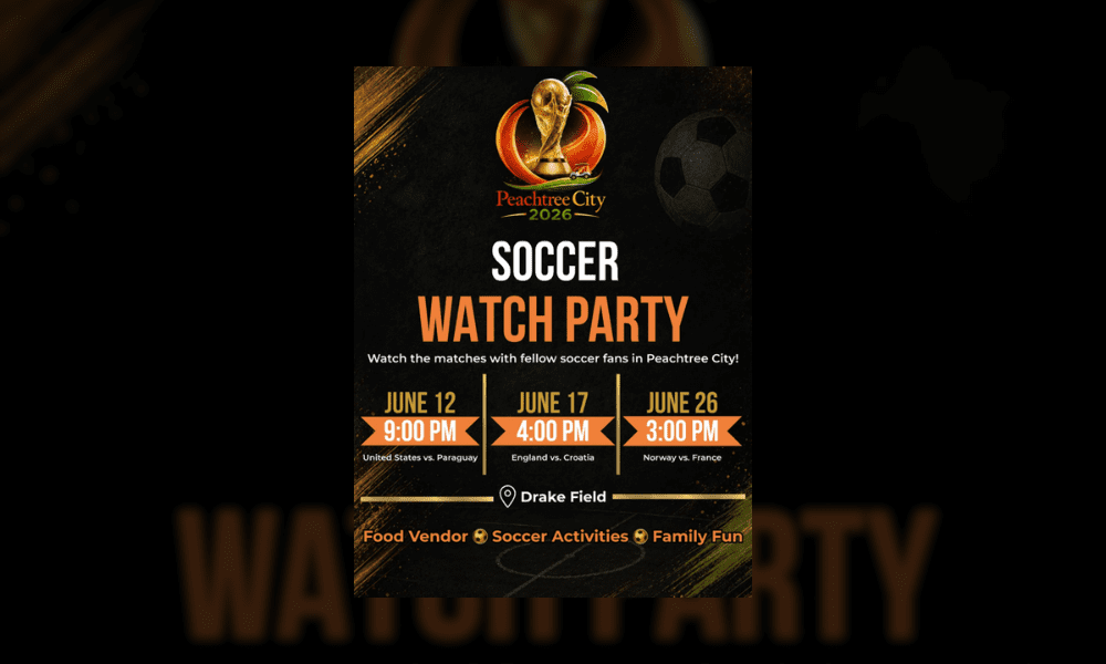 Peachtree City Hosts World Cup Watch Parties at Drake Field