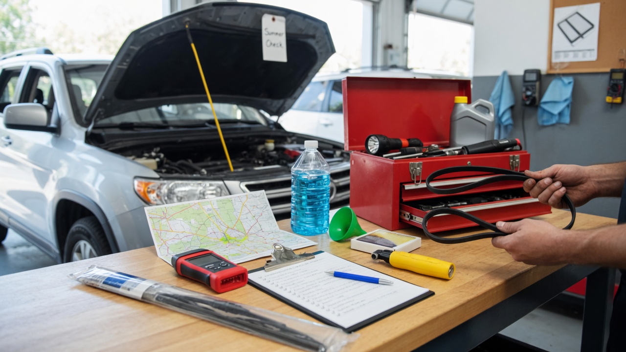 Auto Shops Advise Summer Road Trip Car Preparations