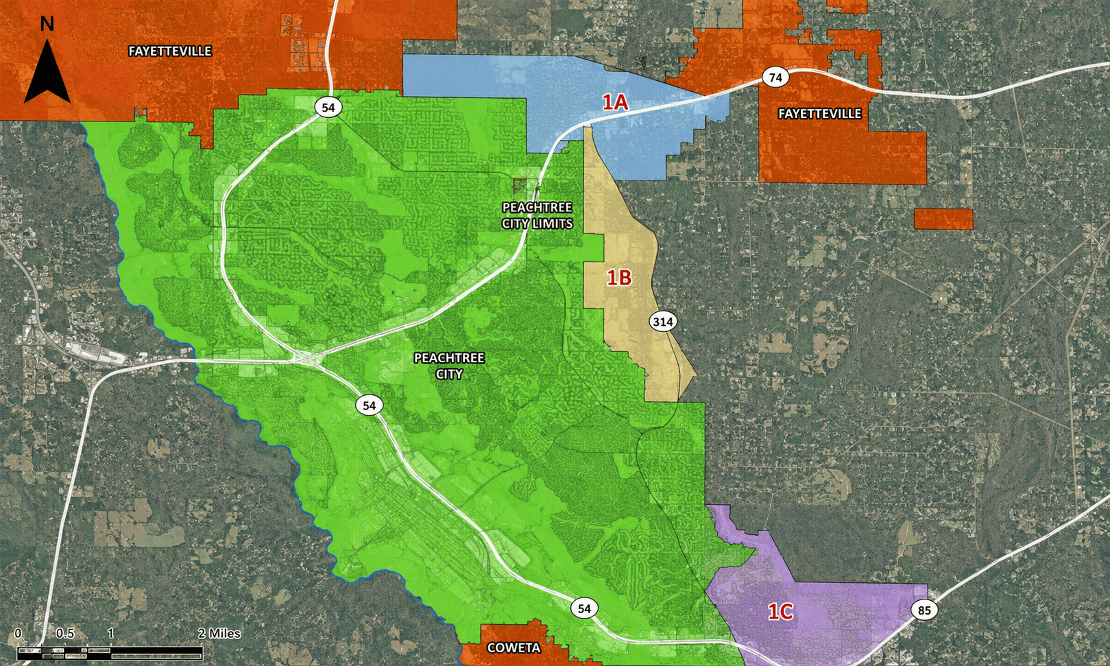 Peachtree City Annexation Study Prioritizes Commercial Growth