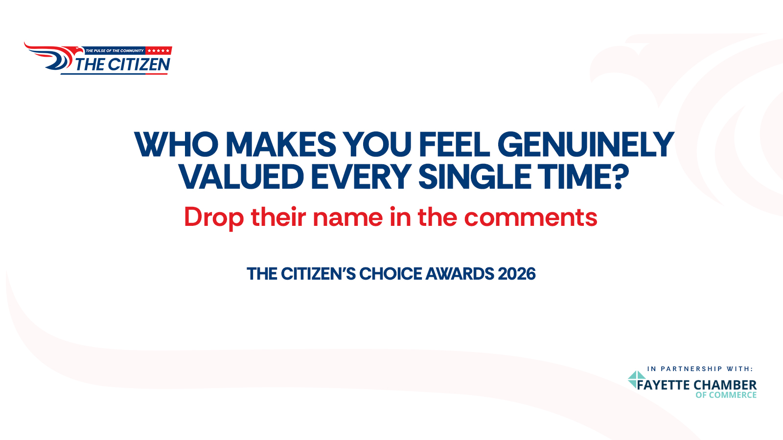 The Citizen Seeks Nominations for 2026 Choice Awards