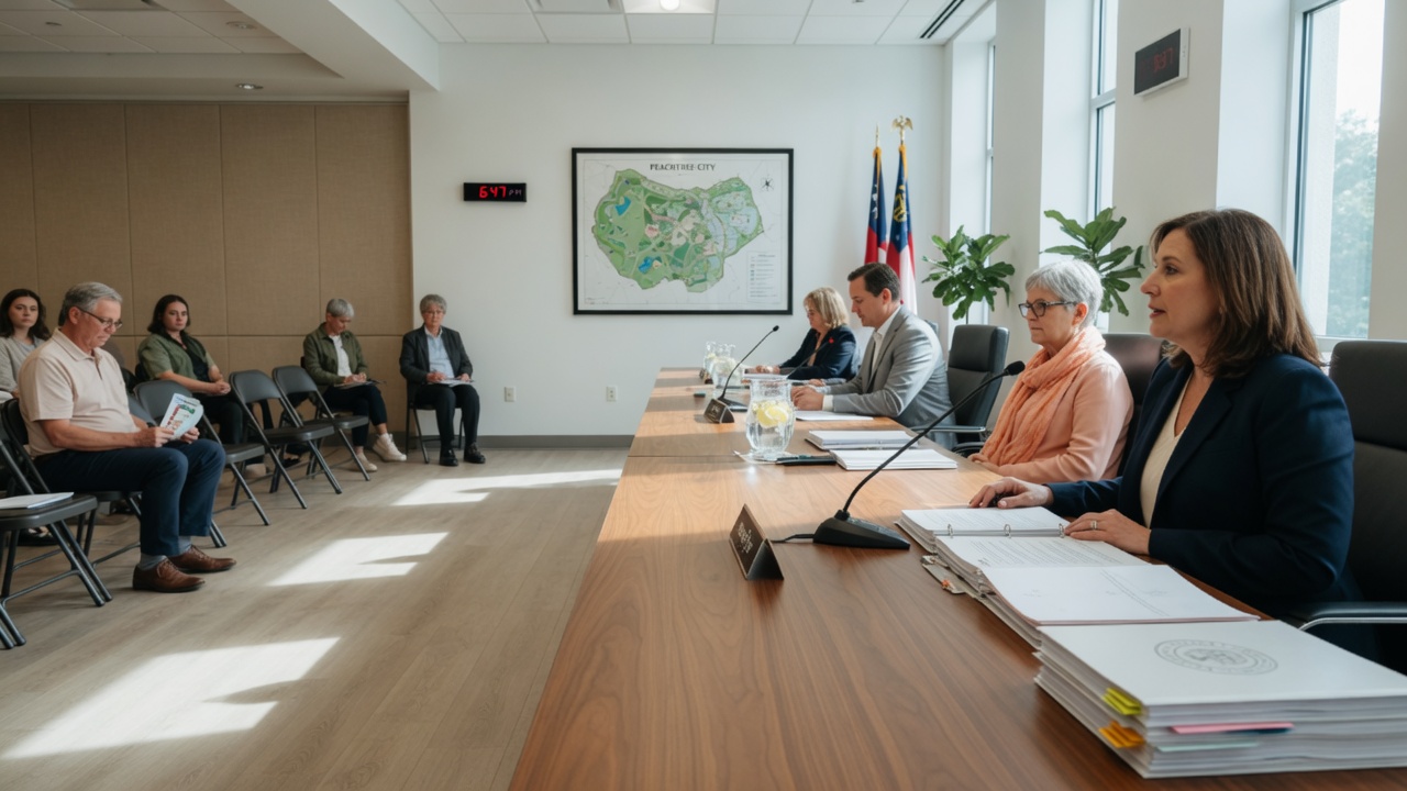 Peachtree City opens public hearing on $60.78M budget; tax rate stays flat