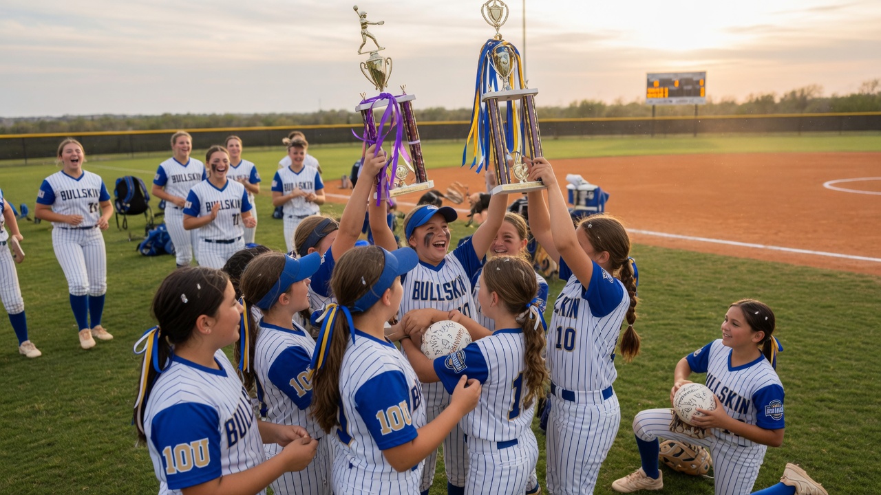 Bullskin 10U softball team brings home championships, earns regional titles
