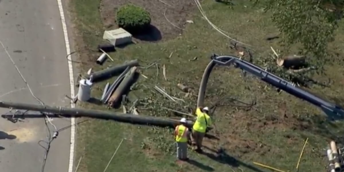 Truck hits power pole, knocking out electricity at four Fayette County schools