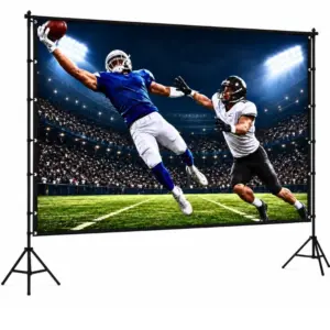 120-inch Projector Screen with Stand