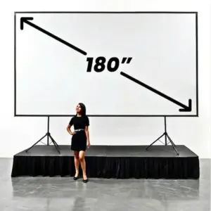 180-Inch Video Projector Screen