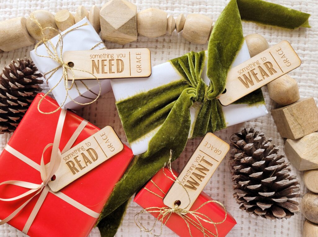 Personalized Wooden Gift Tags