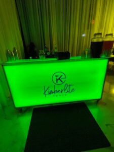 LED Bar Cart